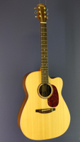 Christian Stoll PT 69 Fichte, Palisander, Mensur 65 cm, Akustikgitarre mit Cutaway