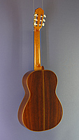 Antonio Marin Montero Konzertgitarre Fichte, Palisander, 1987, R&uuml;ckseite