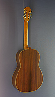 Daniele Chiesa Meistergitarre Zeder, Palisander, Mensur 65 cm, Baujahr 2019, R&uuml;ckseite