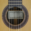 Jos&eacute; Marin Plazuelo klassische Gitarre Zeder, Palisander, 2011, Rosette, Schild