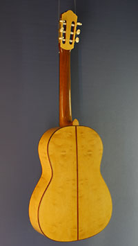 Matthias Hartig - Matteo Guitars - Konzertgitarre Zeder, Ahorn, 2019, R&uuml;ckseite