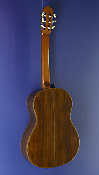 Matthias Hartig - Matteo Guitars, Konzertgitarre aus Fichte und Palisander, Mensur 65 cm, Baujahr 2021, R&uuml;ckseite